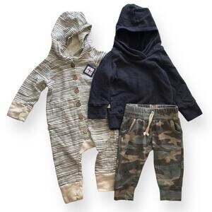 Childhoods joggers, hoodie & romper bundle